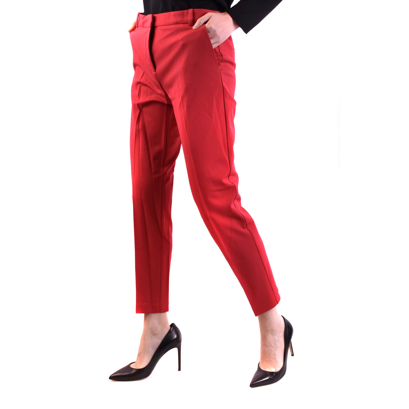2473399 Pinko Pantaloni Rosso Donna