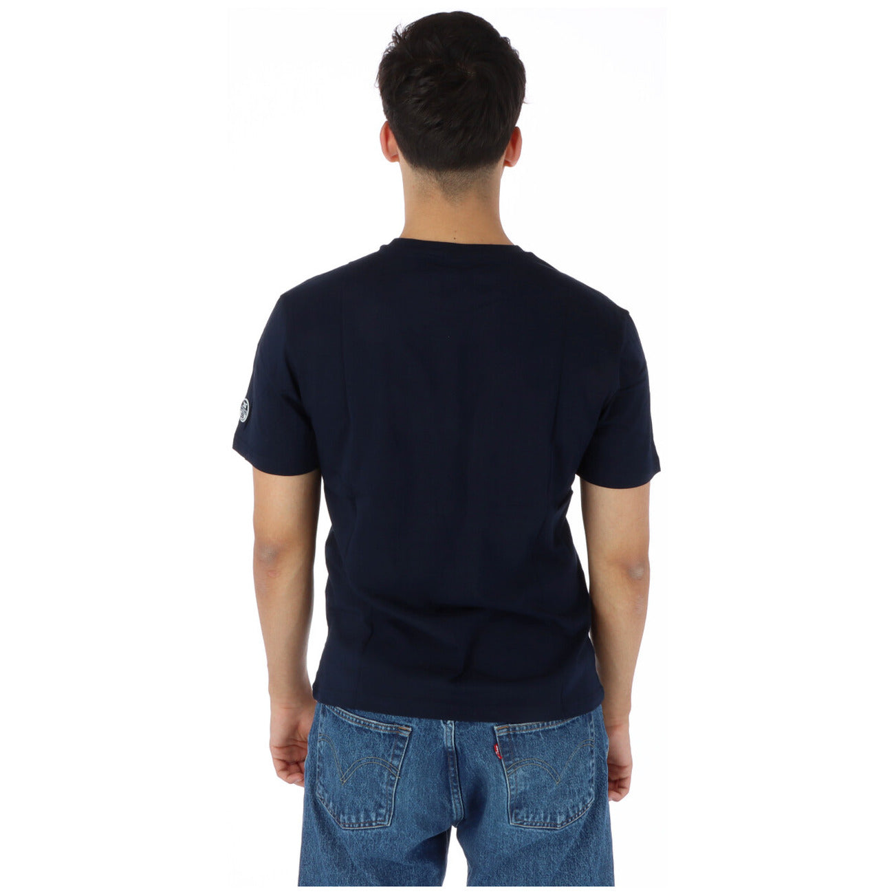 378121 North Sails T-Shirt Blu Stampa Uomo