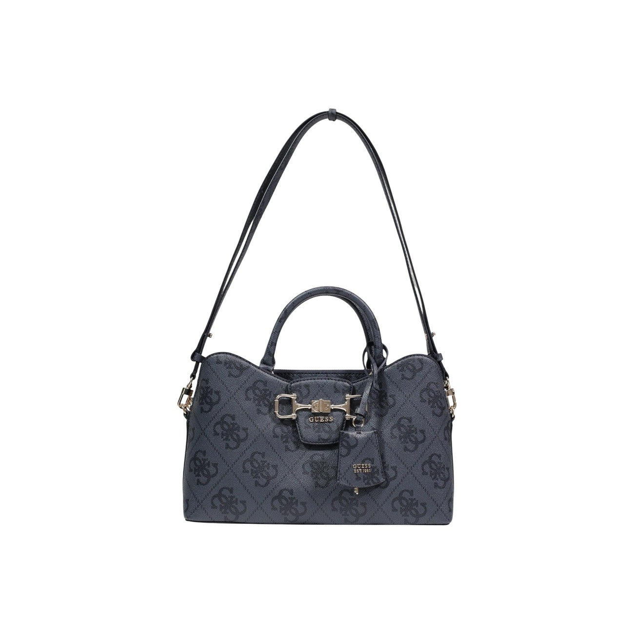 2454492 Guess Borsa Grigia Tracolla Stampa