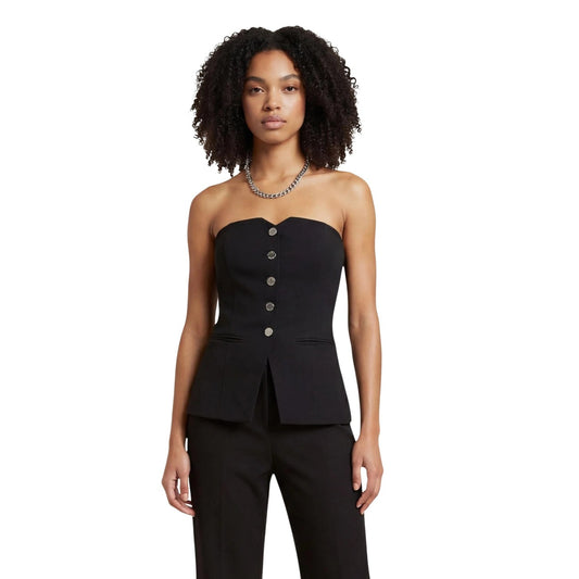 510620 Morgan De Toi Top Nero Donna Primavera/Estate