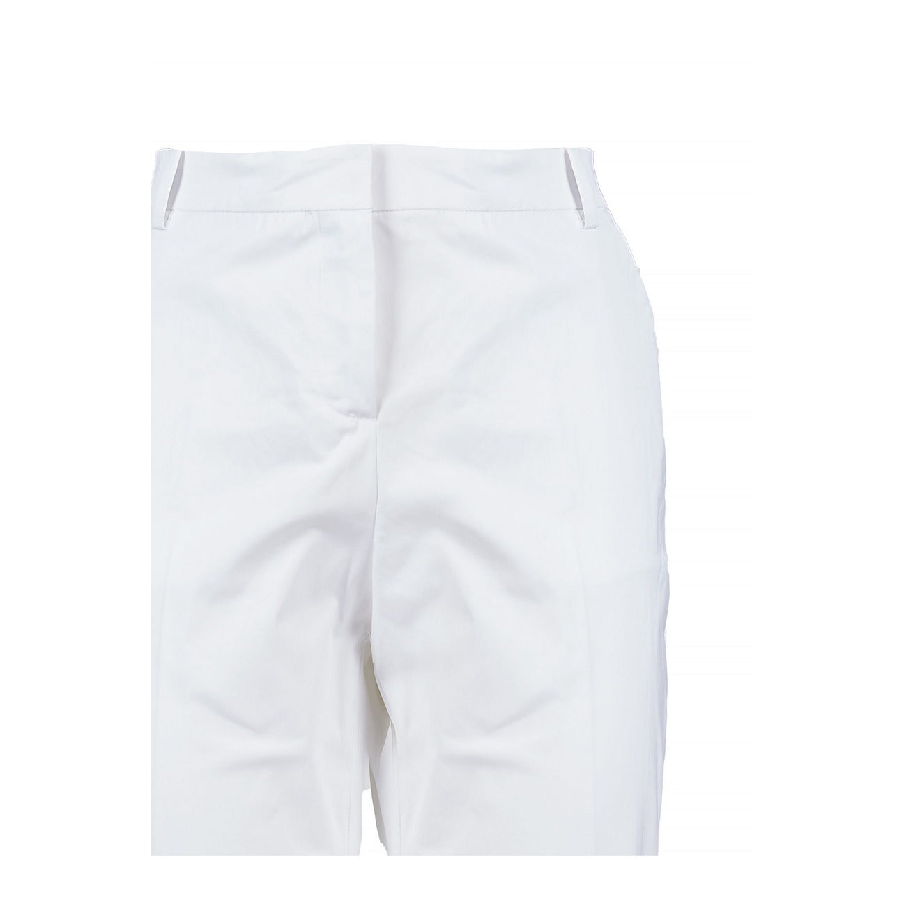 2425054 Pinko Pantaloni Bianchi Donna Cotone 97% Tasche