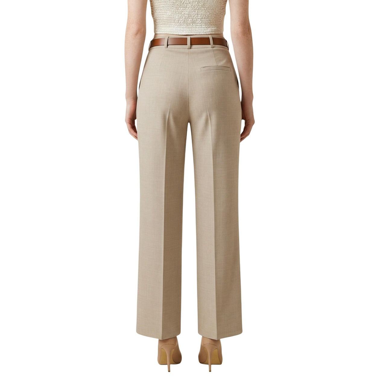 514483 Artigli Pantaloni Beige Donna Primavera/Estate