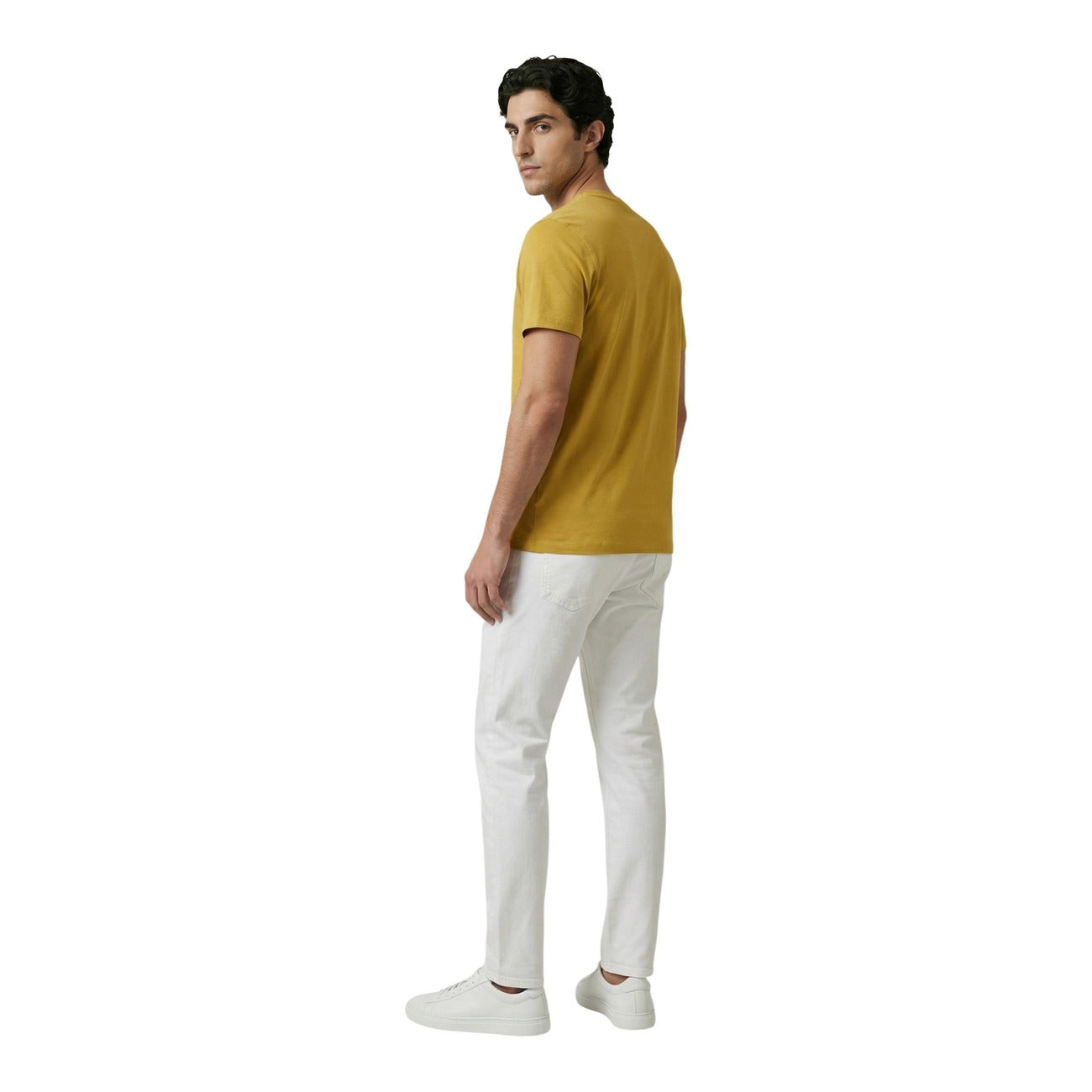 2452651 U.S. Polo Assn. T-Shirt Gialla Uomo