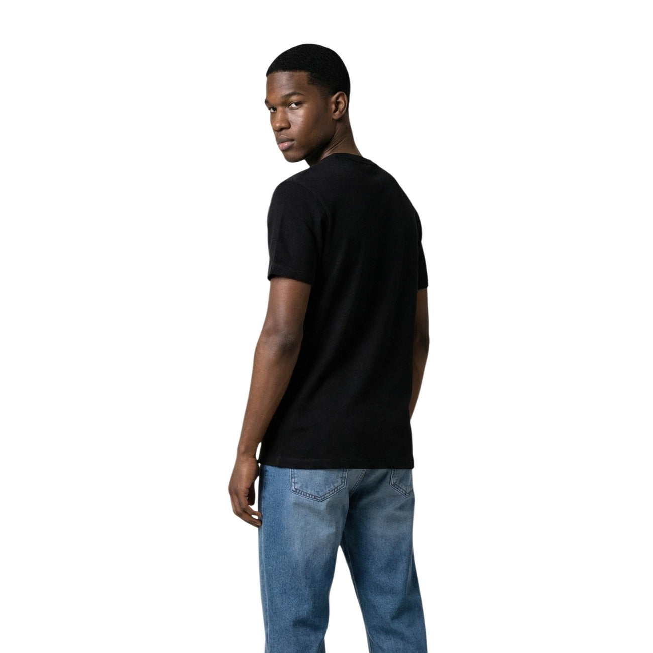 2453222 Tommy Hilfiger Jeans T-Shirt Nera Uomo