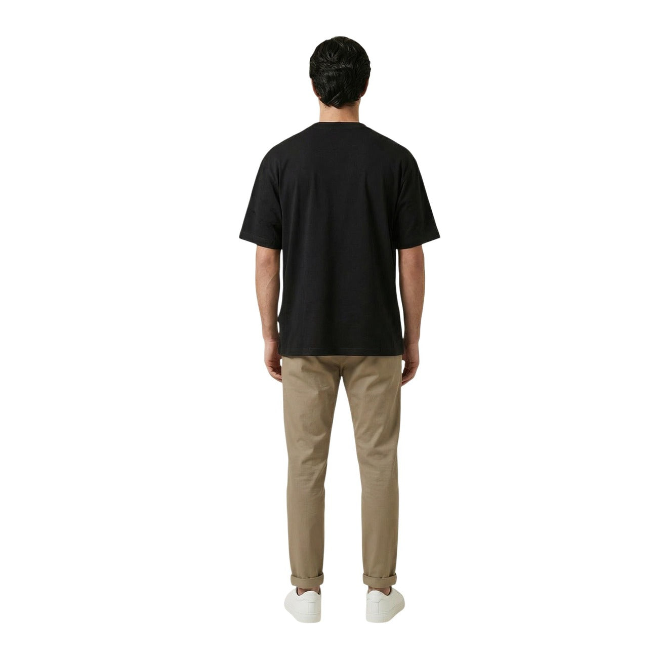 2457528 Gianni Lupo T-Shirt Nero Uomo