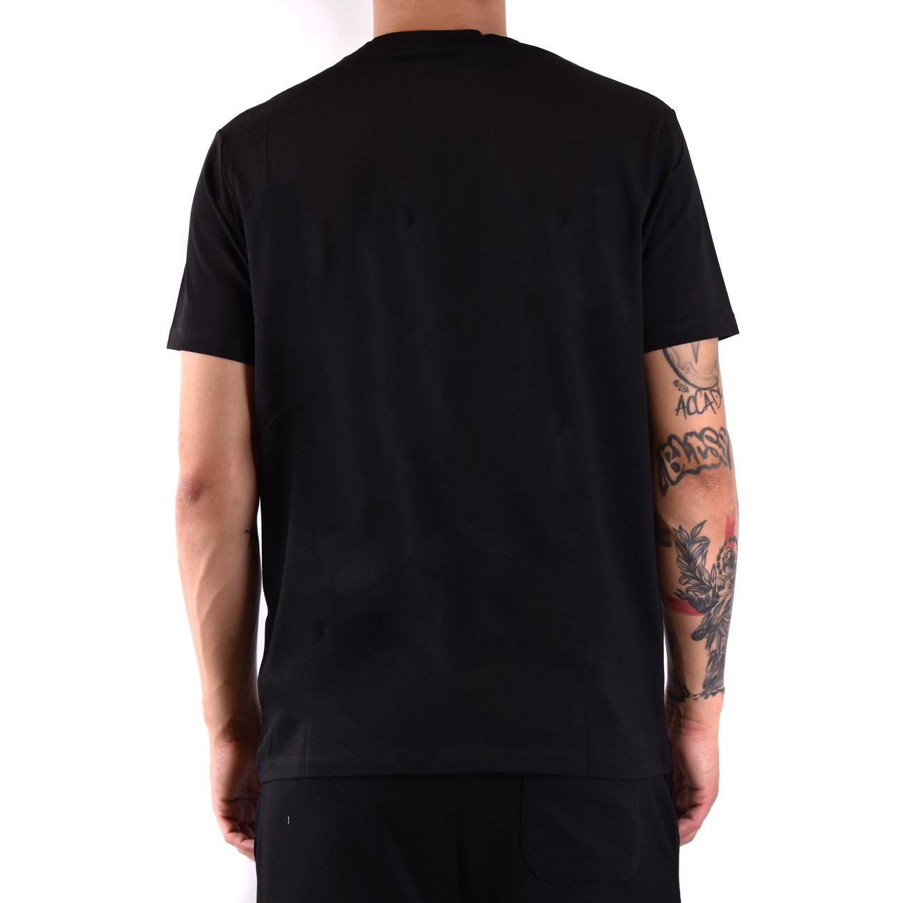 2425227 Karl Lagerfeld T-Shirt Nera Colorata Uomo
