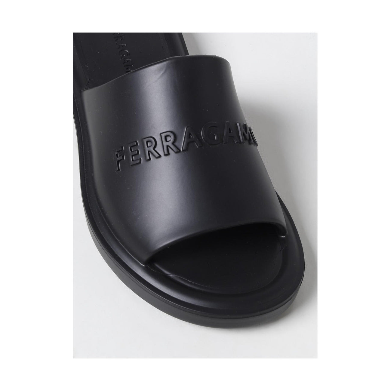 491302 Salvatore Ferragamo Ciabatte Nero Donna Primavera/Estate