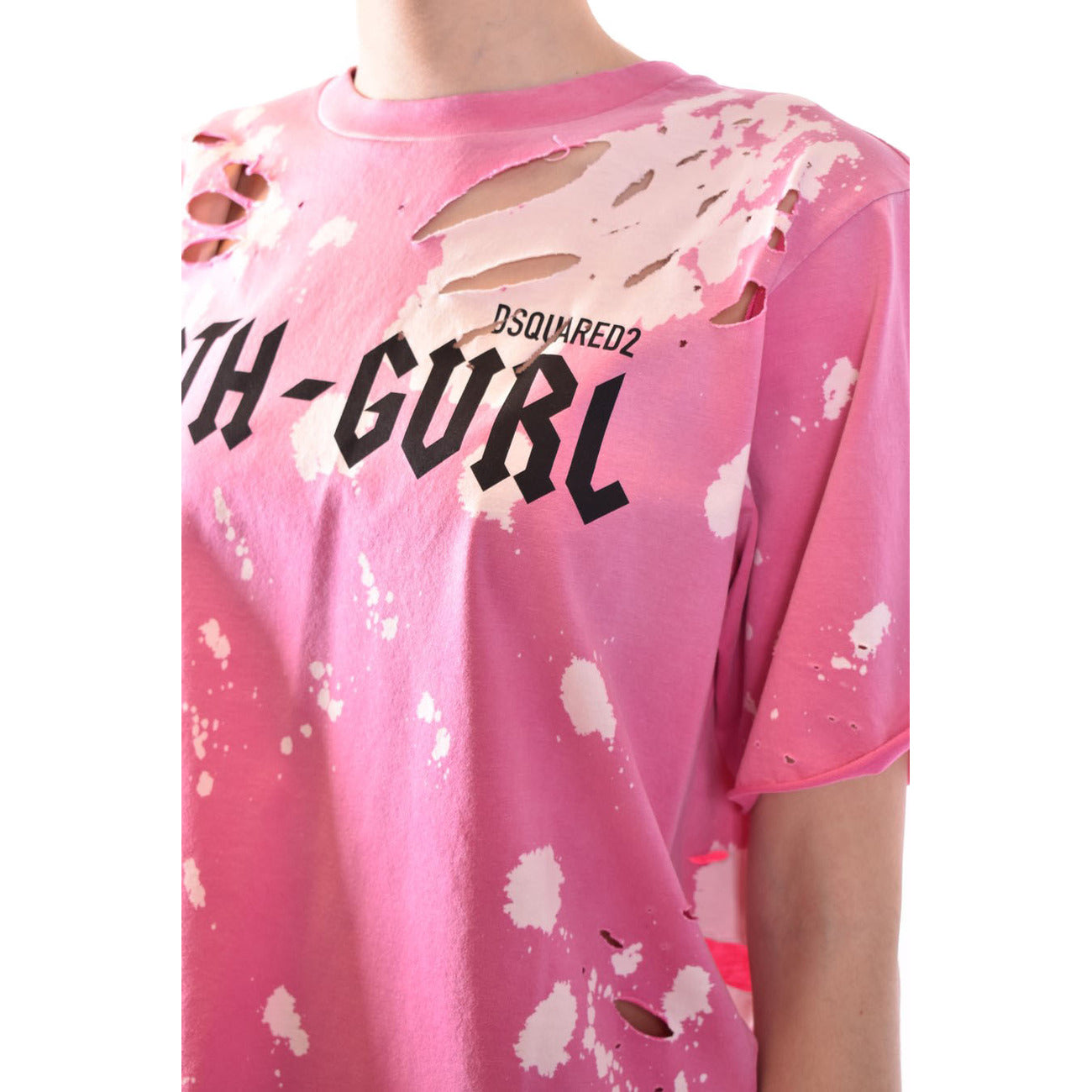 487100 Dsquared2 T-Shirt Rosa Donna