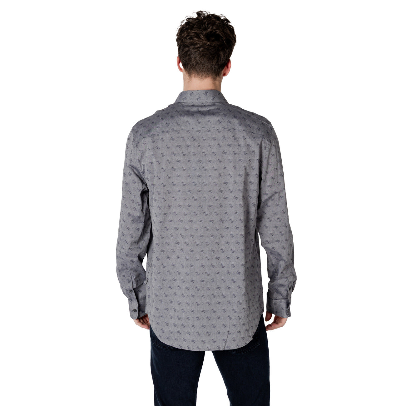 2415424 Guess Camicia Grigia Uomo