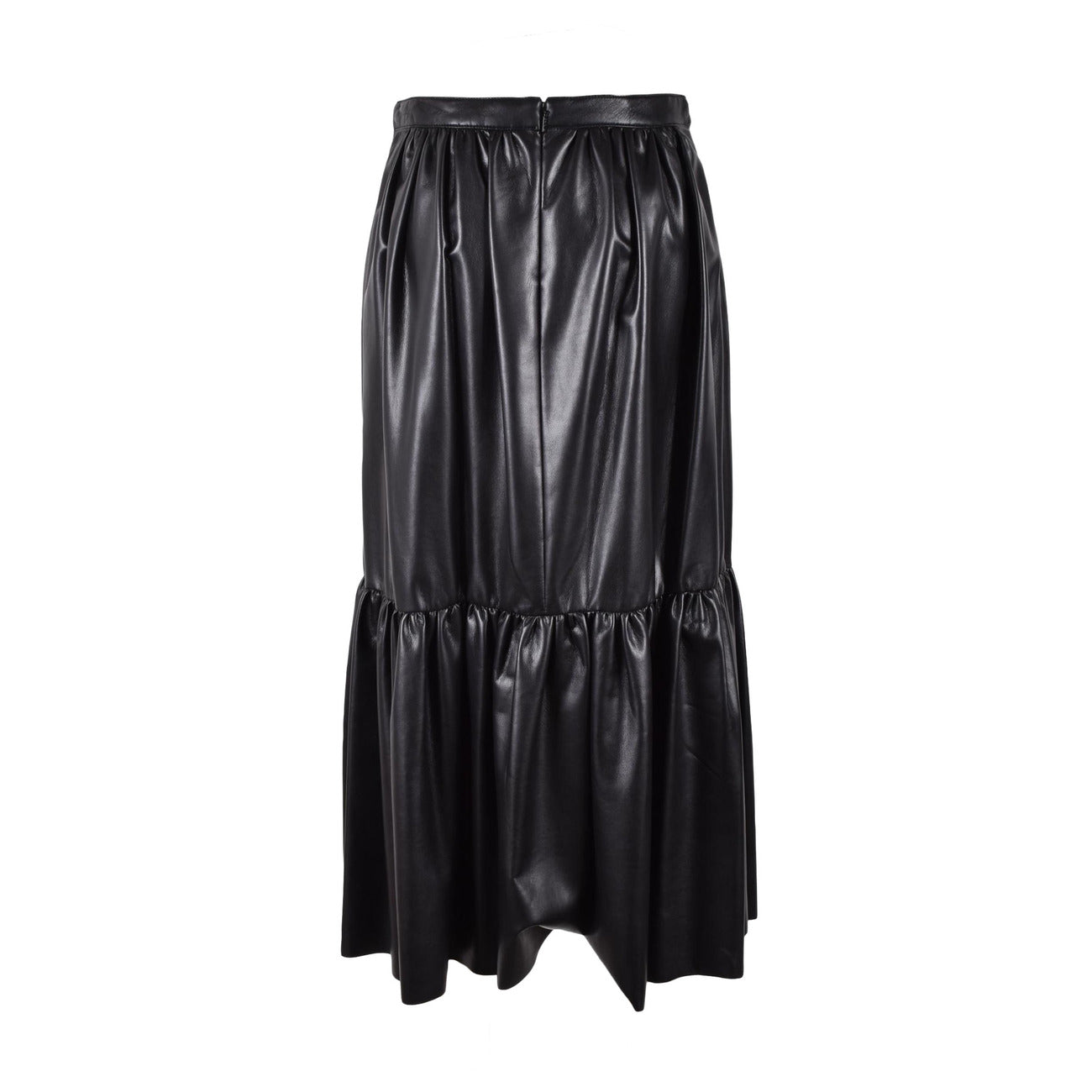 2154114 Pinko Gonna Nera Viscosa Donna