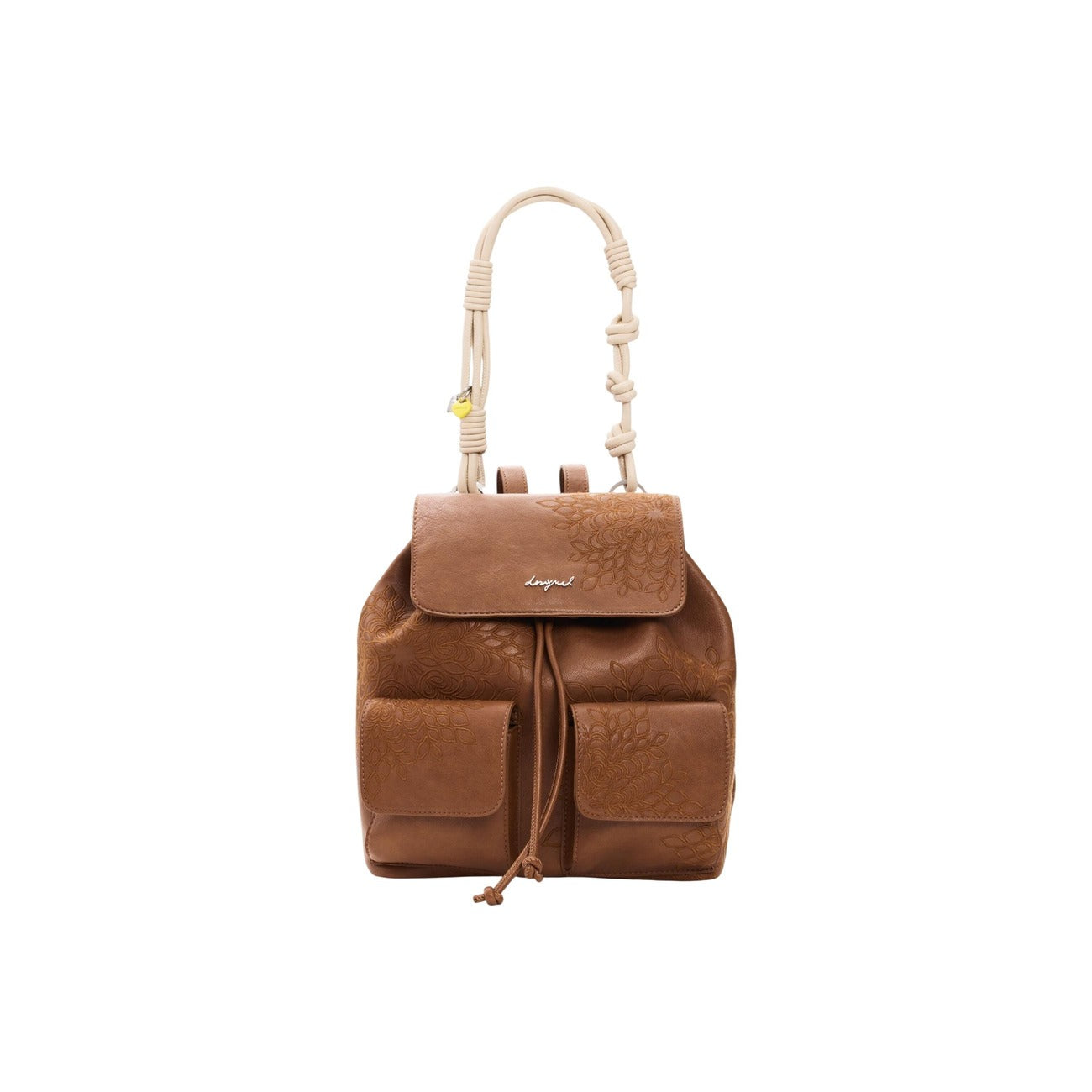 2452953 Desigual Zainetto Marrone Tracolla