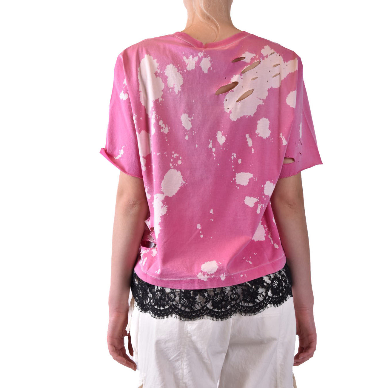 487100 Dsquared2 T-Shirt Rosa Donna