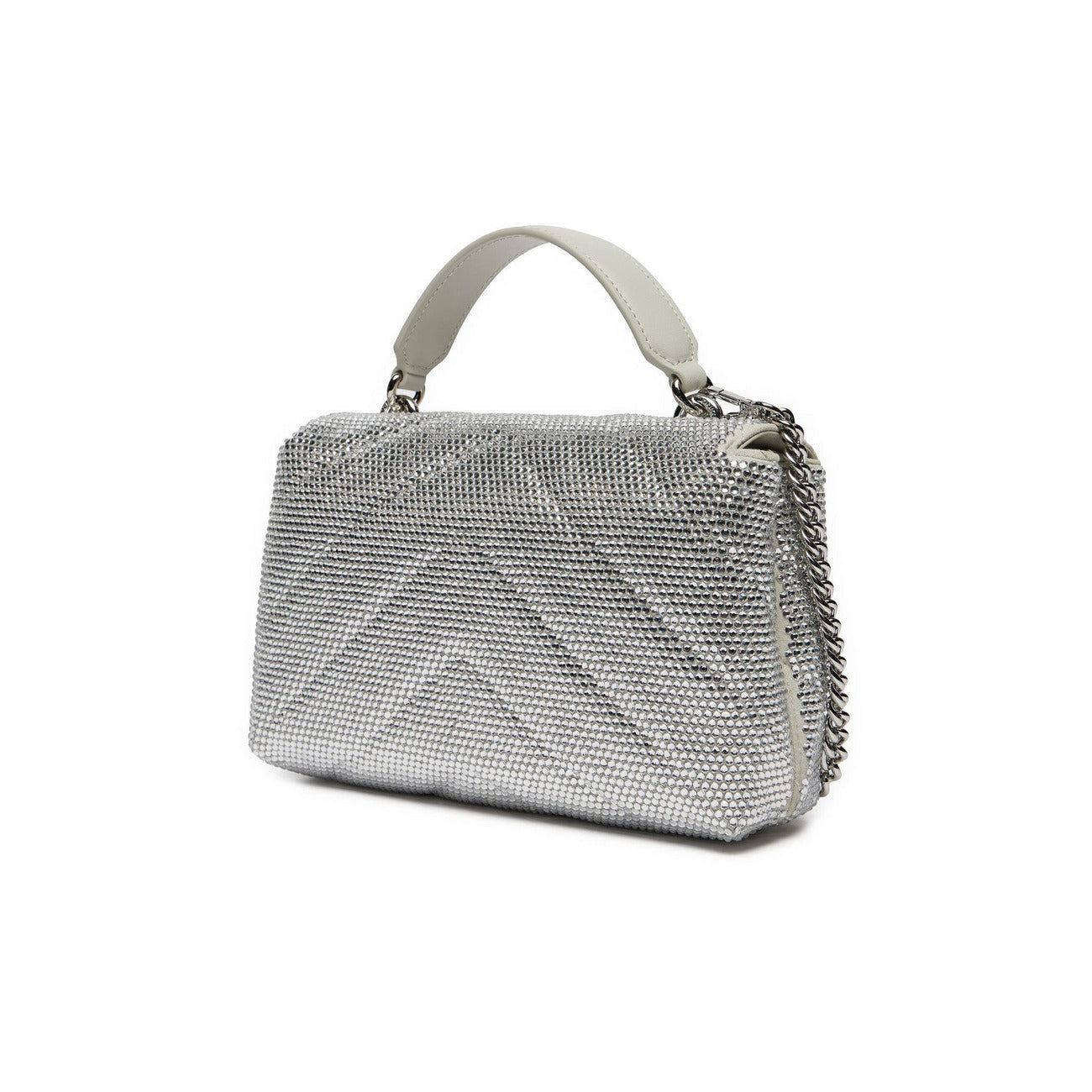2438282 Pinko Borsa Argento con Strass Donna