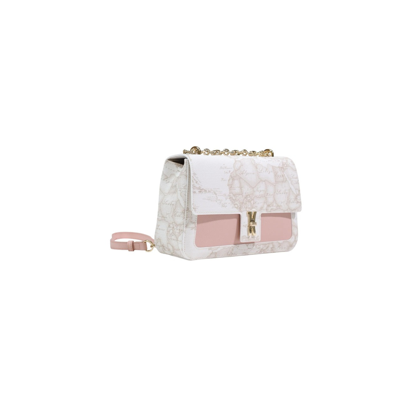 2455131 Alviero Martini Borsa Donna Bianca Stampa Clip