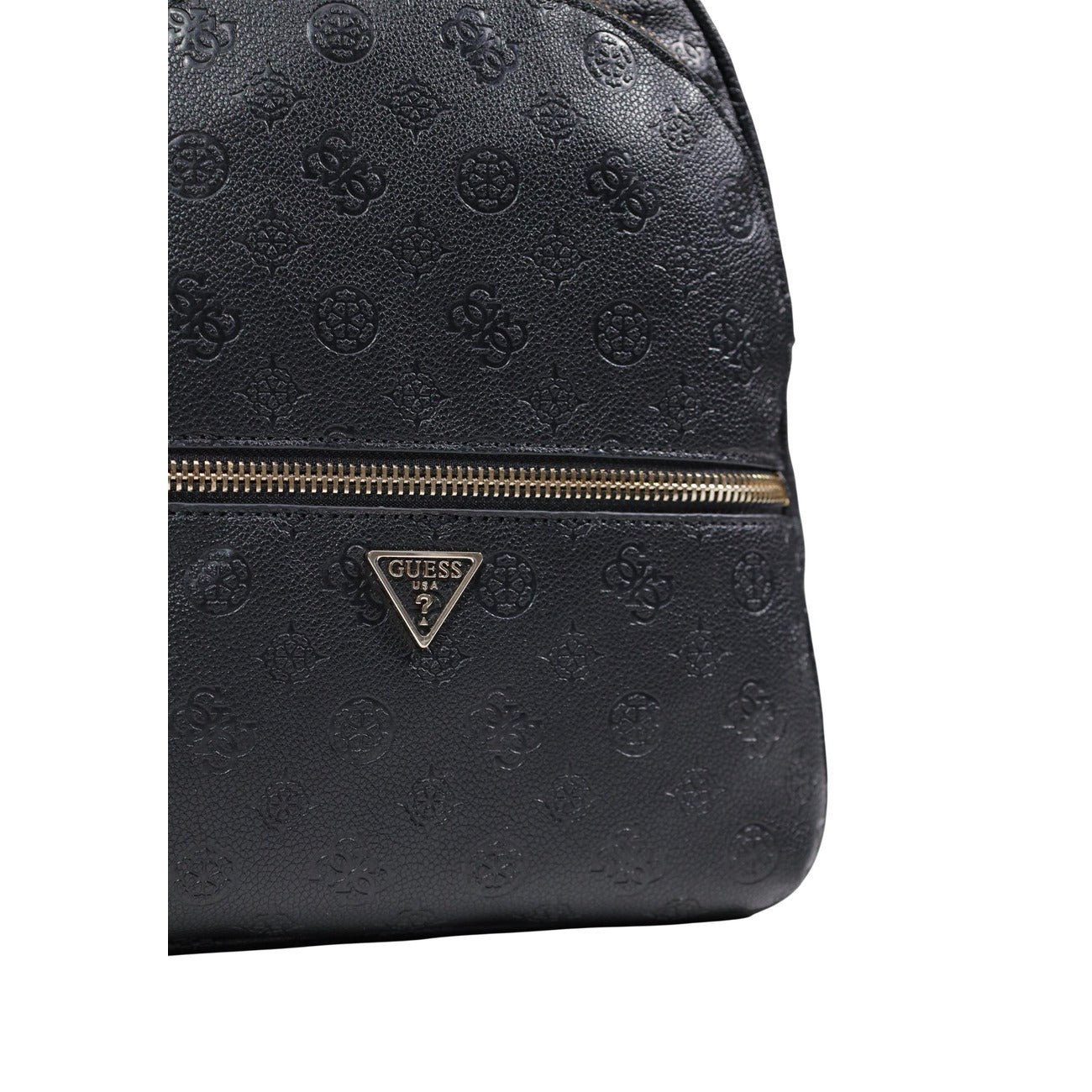 2455747 Guess Zainetto Nero Cerniera Poliuretano