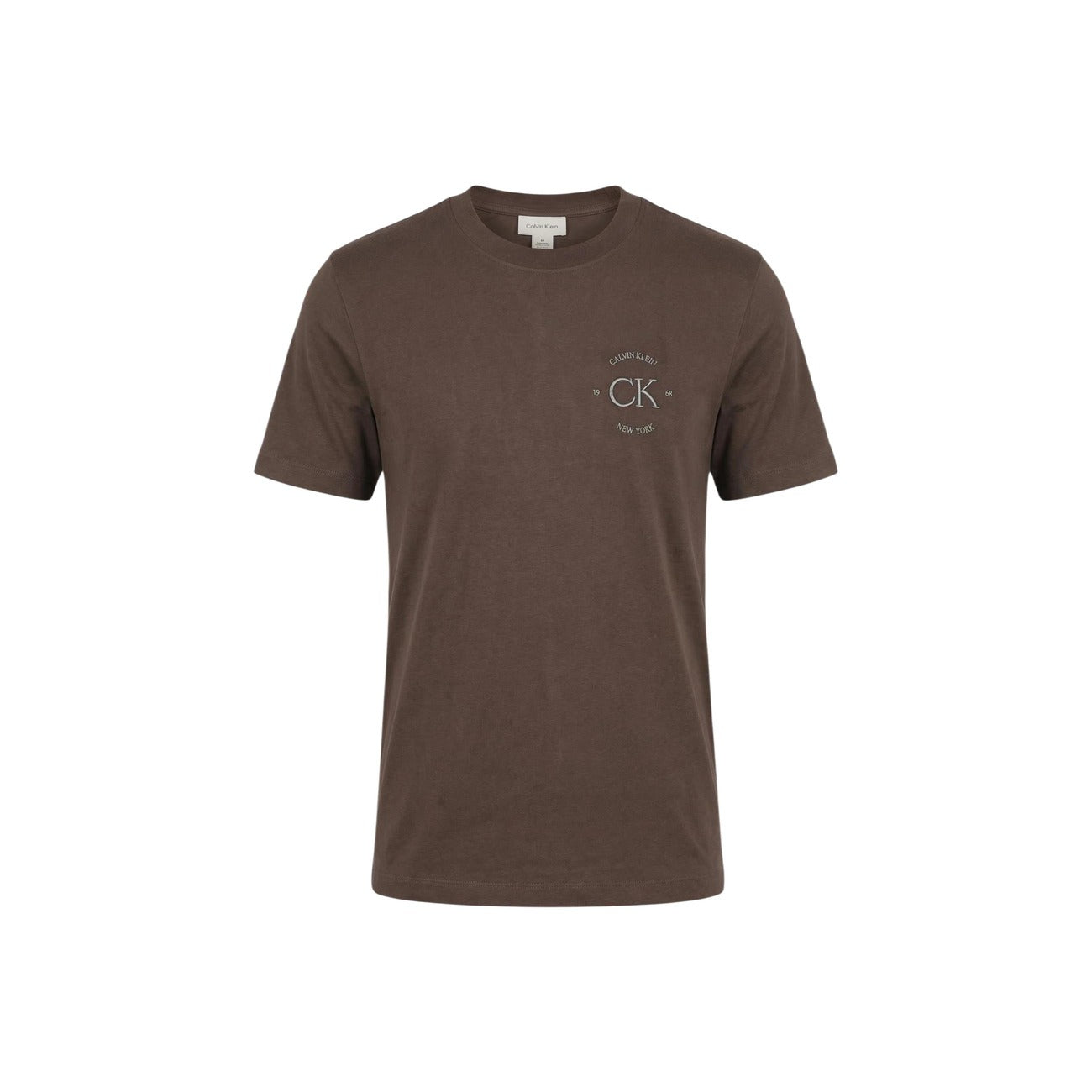 2460284 Calvin Klein Jeans T-Shirt Marrone Uomo