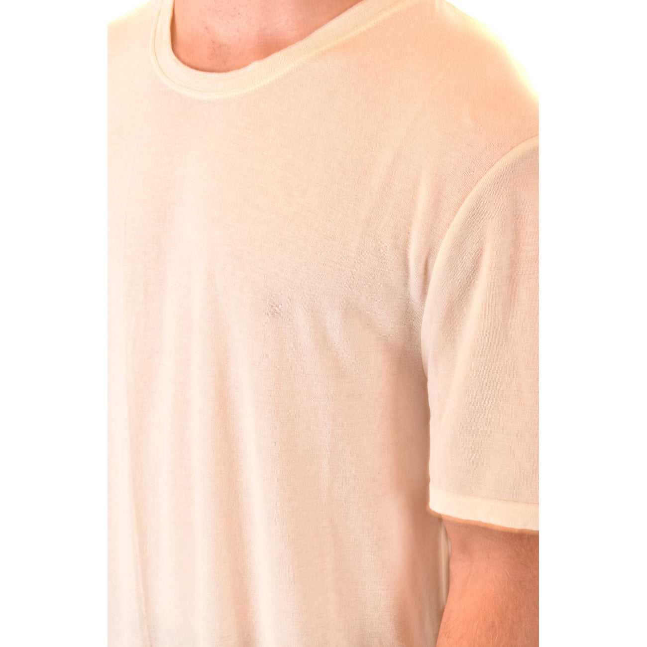 2444483 Laneus T-shirt Verde Elastan Uomo