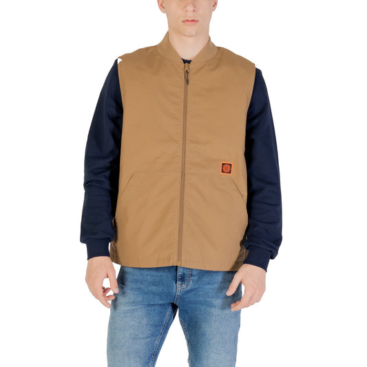 2422434 Vans Gilet Beige Cotone Maniche Lunghe Uomo