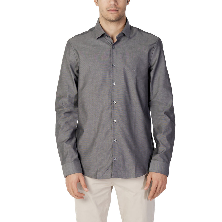Men Stretch Cotton Shirt K10K110927 Camicia Uomo