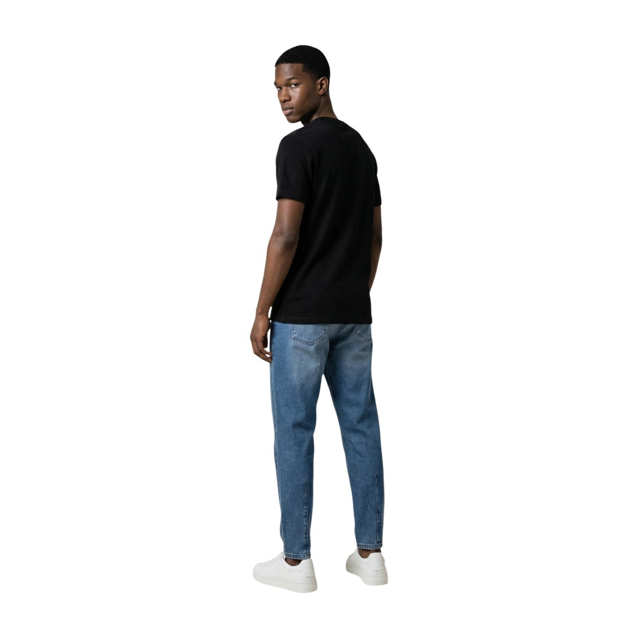 2453222 Tommy Hilfiger Jeans T-Shirt Nera Uomo