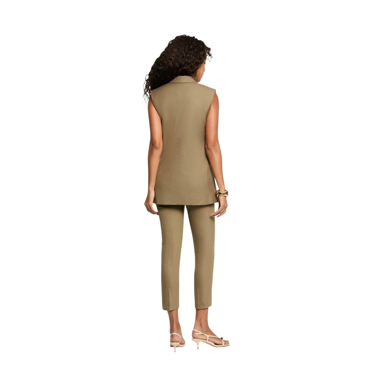 514286 Morgan De Toi Gilet Verde Donna Primavera/Estate