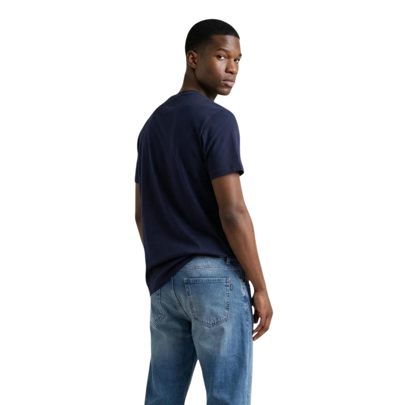 2453238 Tommy Hilfiger Jeans T-Shirt Blu Uomo