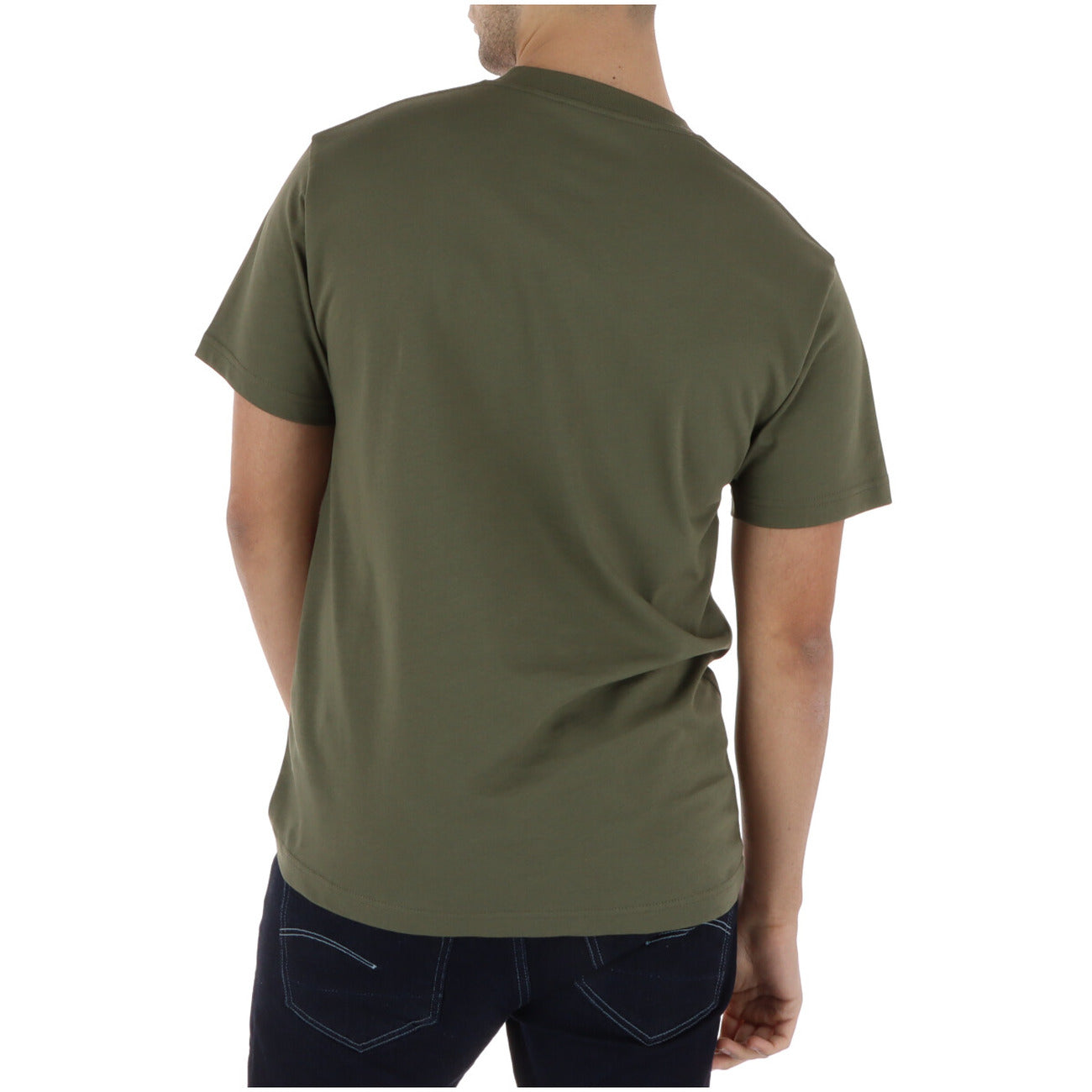 2458036 Vans T-Shirt Verde Uomo