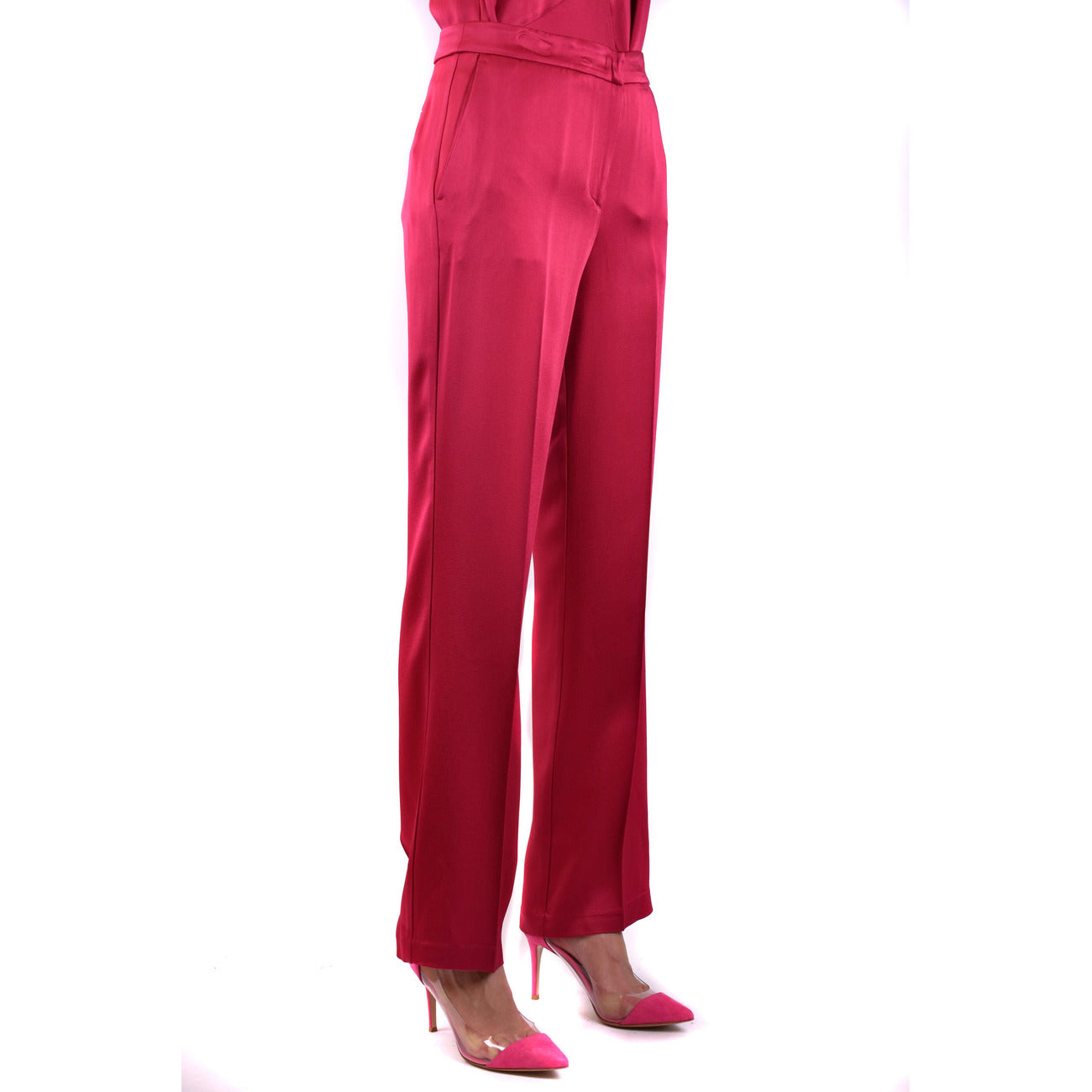 489439 Twinset Pantaloni Fucsia Donna Primavera/Estate