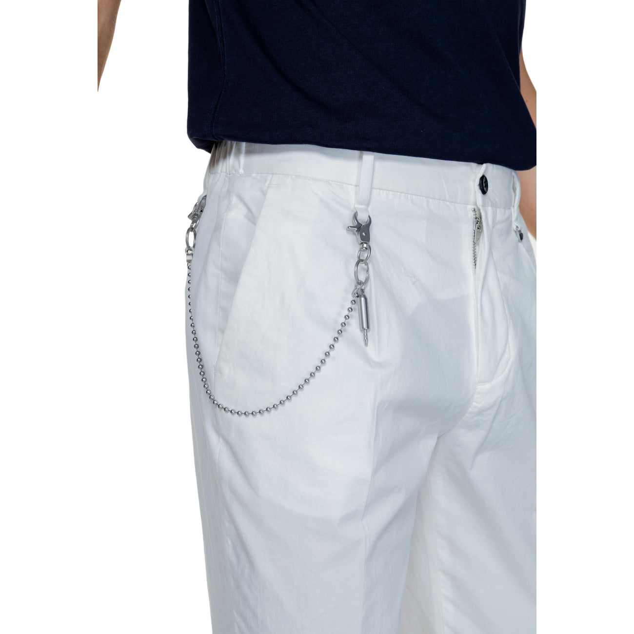 2293071 Antony Morato Pantaloni Bianco Cotone Uomo