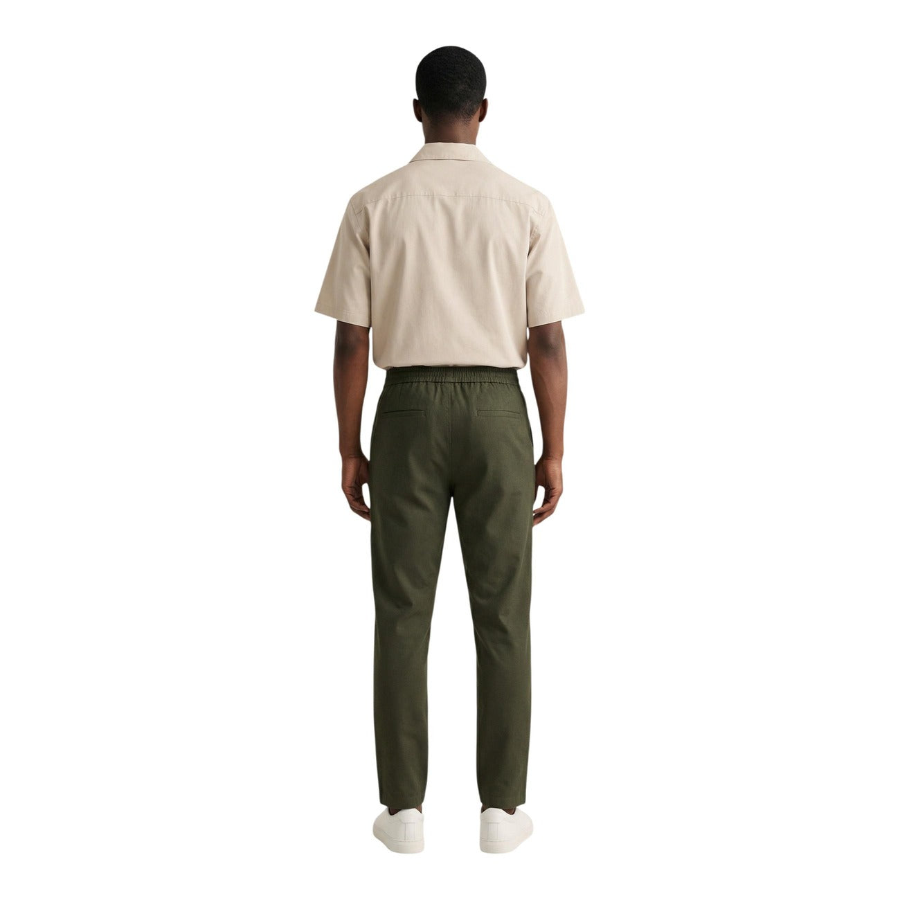 2458644 Only & Sons Pantaloni Verde Cotone Uomo