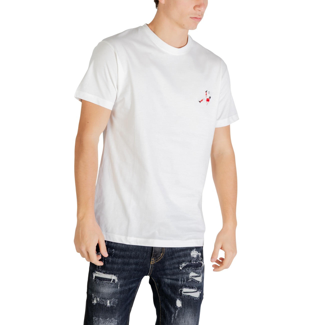 2257138 Hydra Clothing T-Shirt Bianco Calciatore Uomo