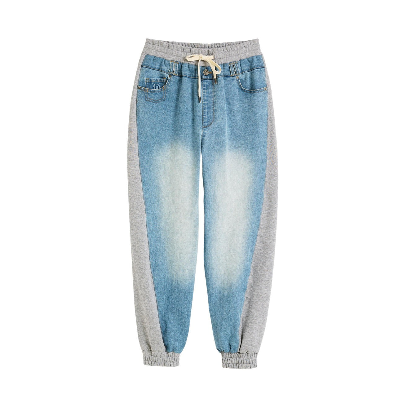 2453964 Desigual Jeans Donna Azzurri Cotone