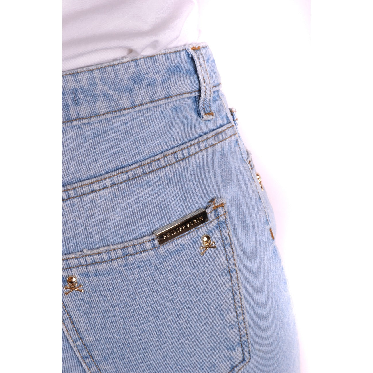 487468 Philipp Plein Jeans Azzurri Donna Primavera/Estate