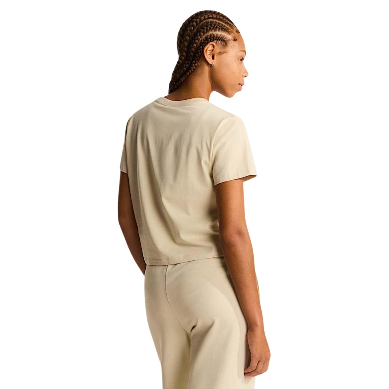 517611 The North Face T-Shirt Beige Maniche Corte Donna