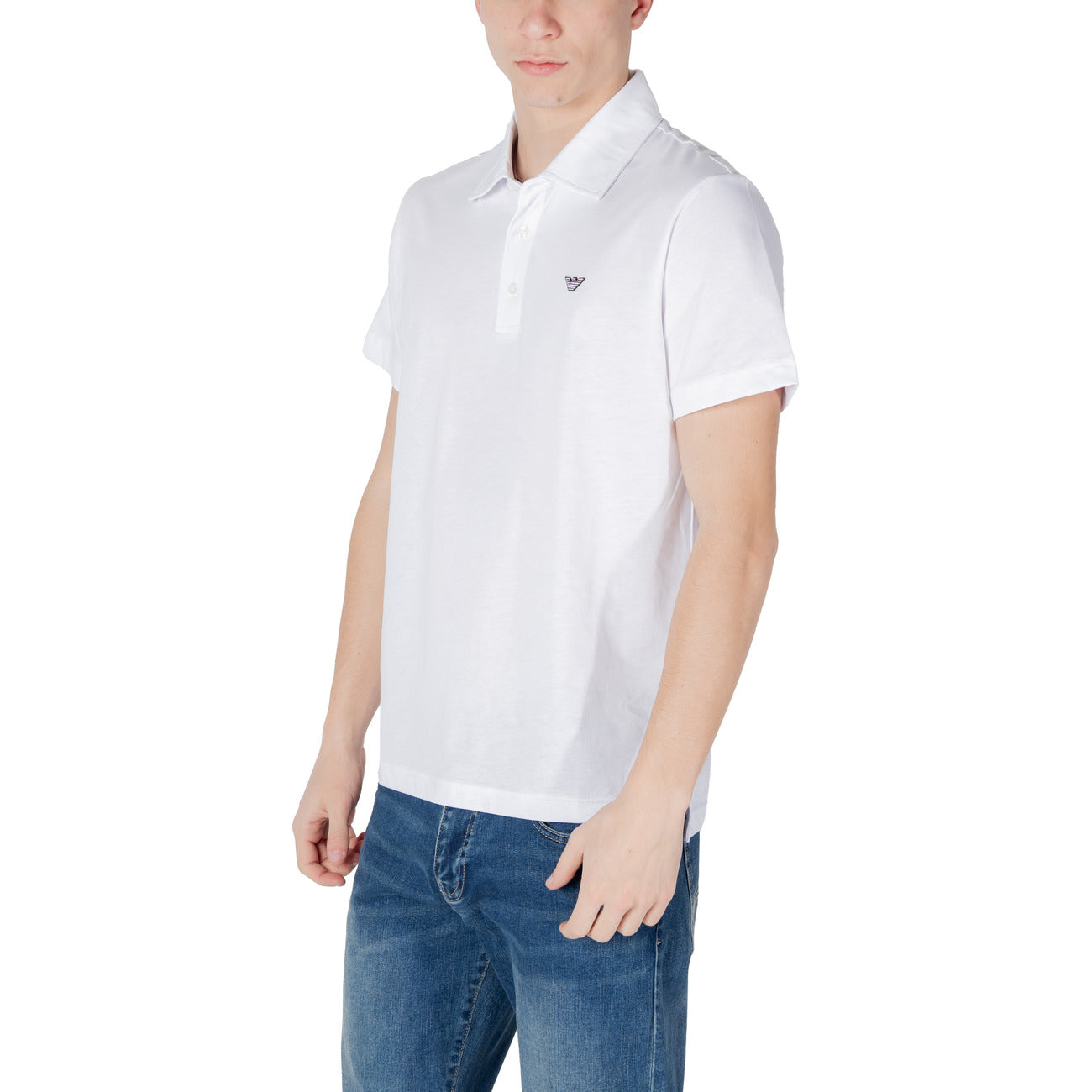 2419123 Emporio Armani Underwear Polo Bianco Uomo