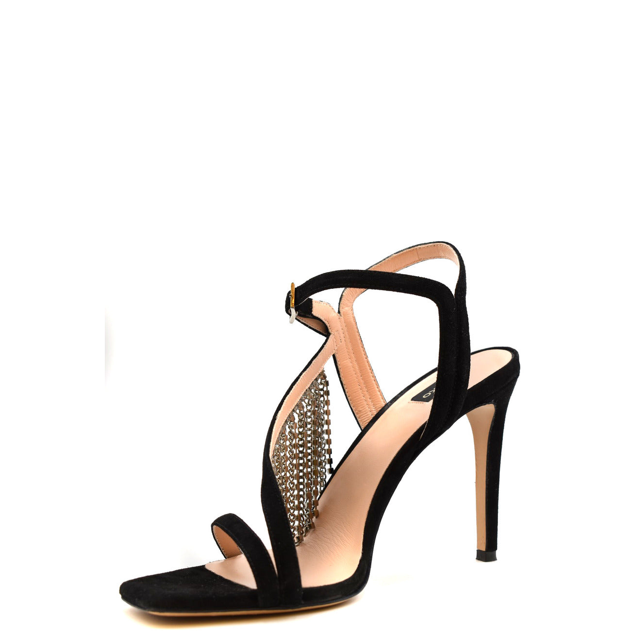 2462782 Pinko Sandali Tacco a Spillo Neri Donna