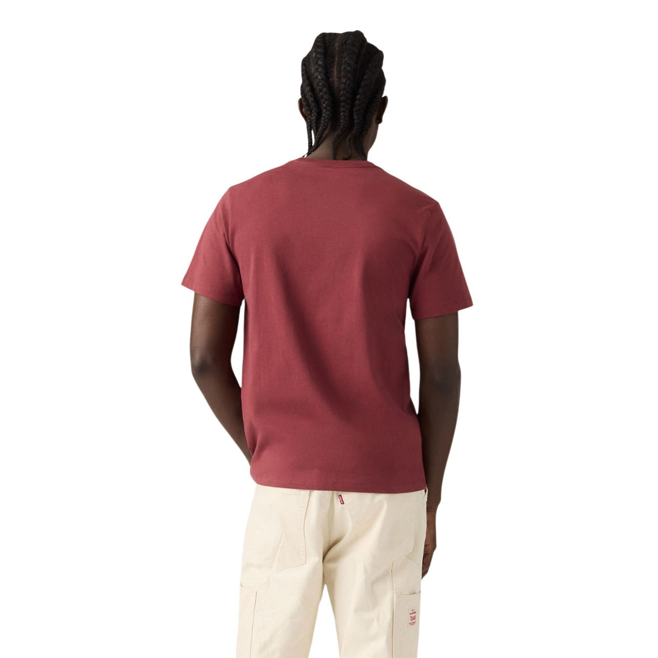 2456419 Levi's T-Shirt Bordeaux Uomo