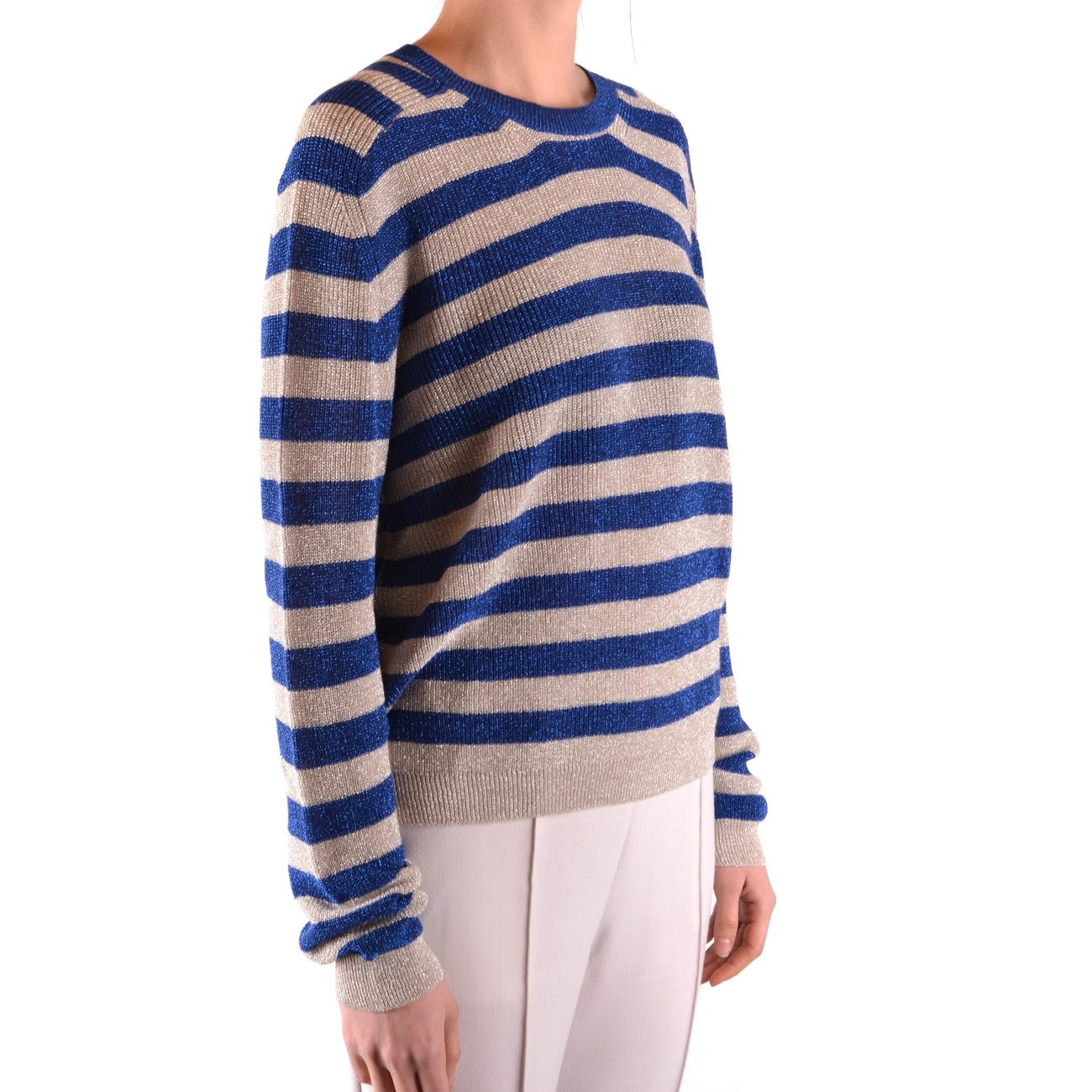 2443375 Laneus Maglia Blu Righe Donna
