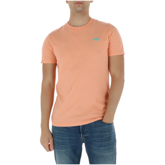 2456658 Superdry T-Shirt Salmone Uomo