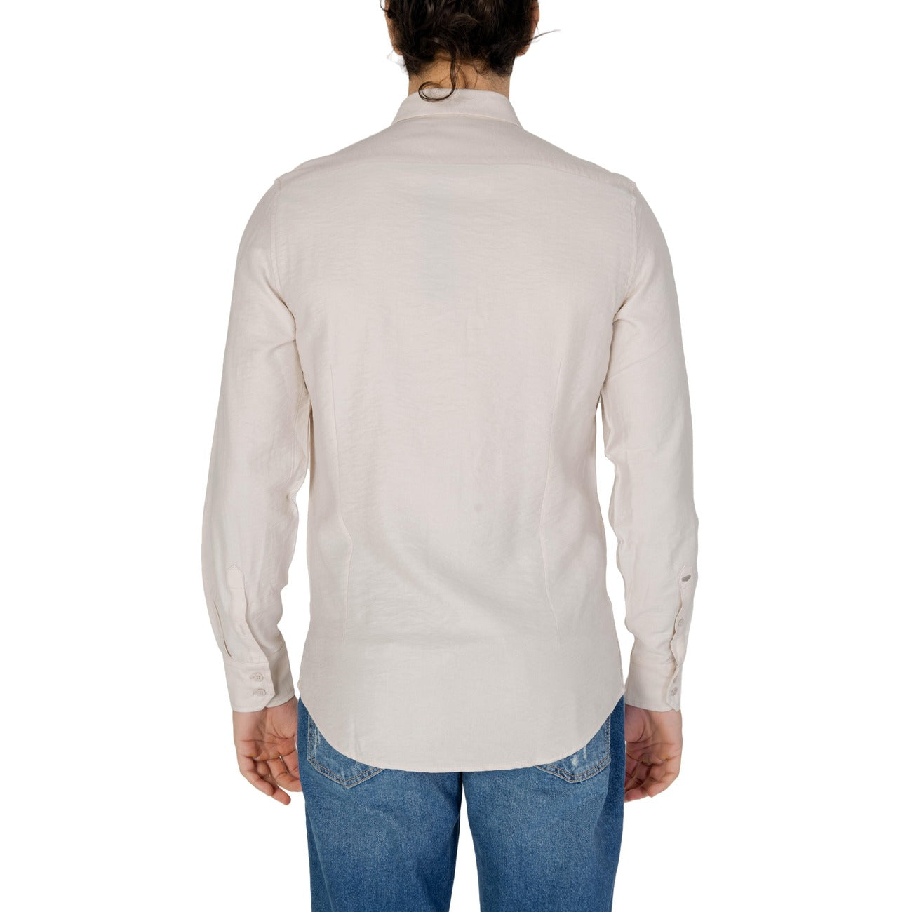 2209231 Antony Morato Camicia Beige Viscosa Poliammide Uomo