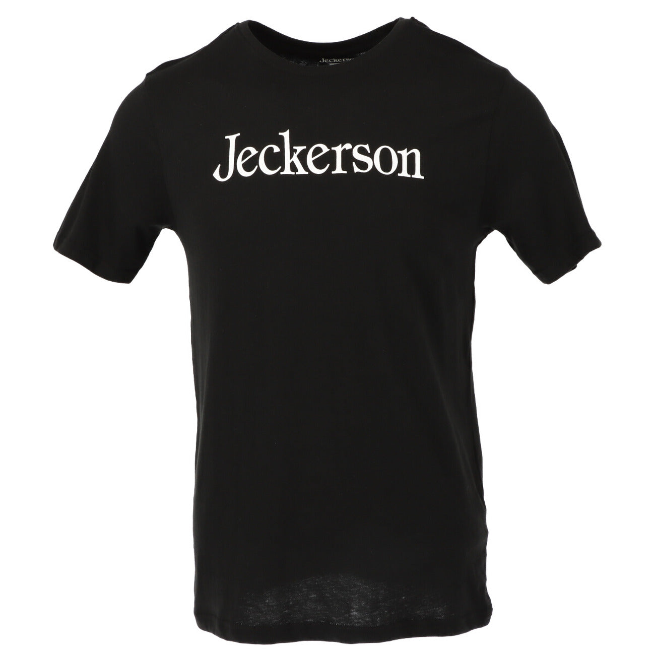 362709 Jeckerson T-Shirt Nero Cotone Slim Uomo