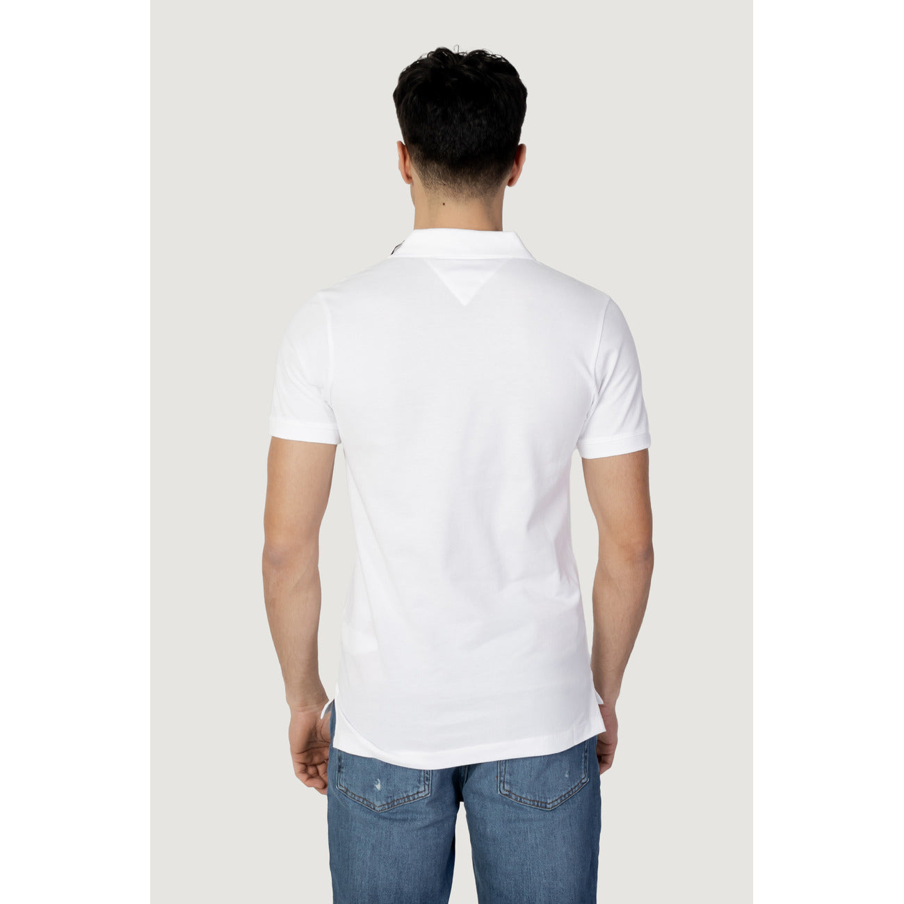 426594 Tommy Hilfiger Jeans Polo Bianco Uomo