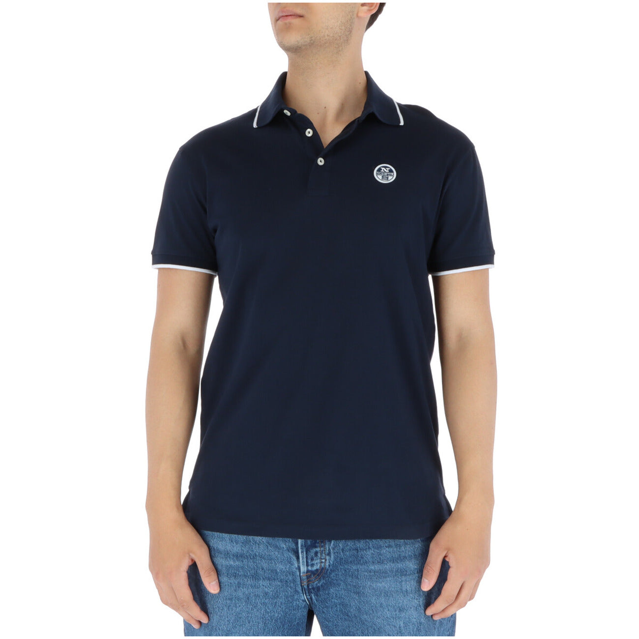 432212 North Sails Polo Blu Uomo