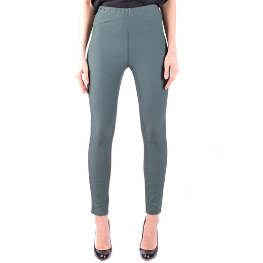 2437705 Jacob Cohen Pantaloni Verdi Cotone Elastan Made Italy Donna