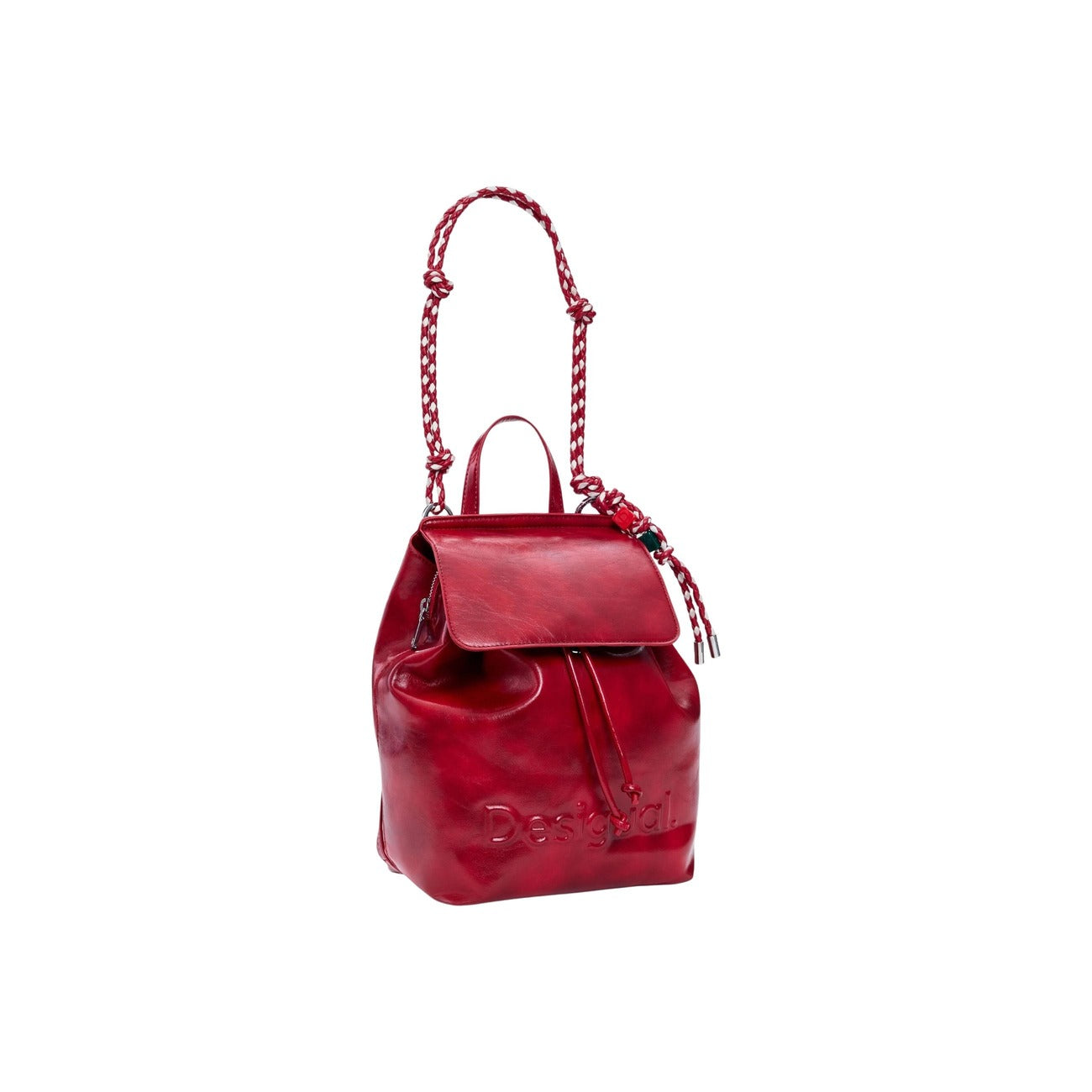 2453199 Desigual Zainetto Rosso Poliestere