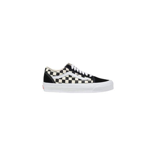 2420096 Vans Sneakers Nero Pelle Fibbia Uomo