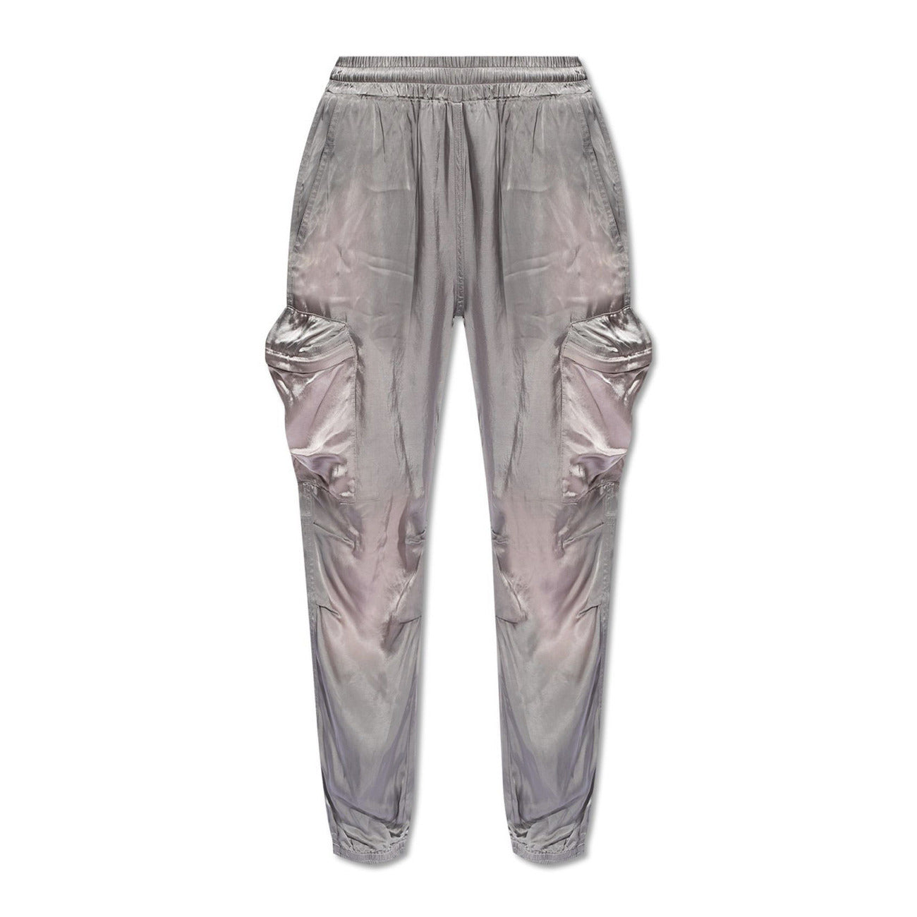 2431435 Diesel Pantaloni Argento Tasche Anteriori Donna