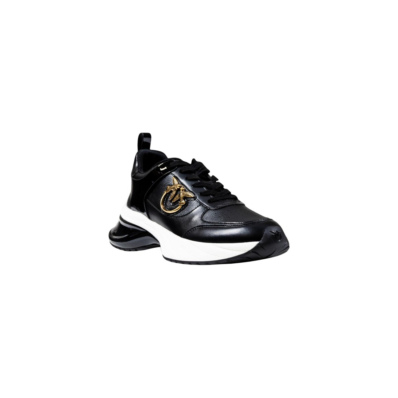 2435149 Pinko Sneakers Nere Donna Pelle 100%
