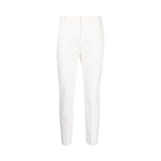 2424343 Pinko Pantaloni Bianchi Donna Viscosa 67% Poliammide 28% Elastan 5%