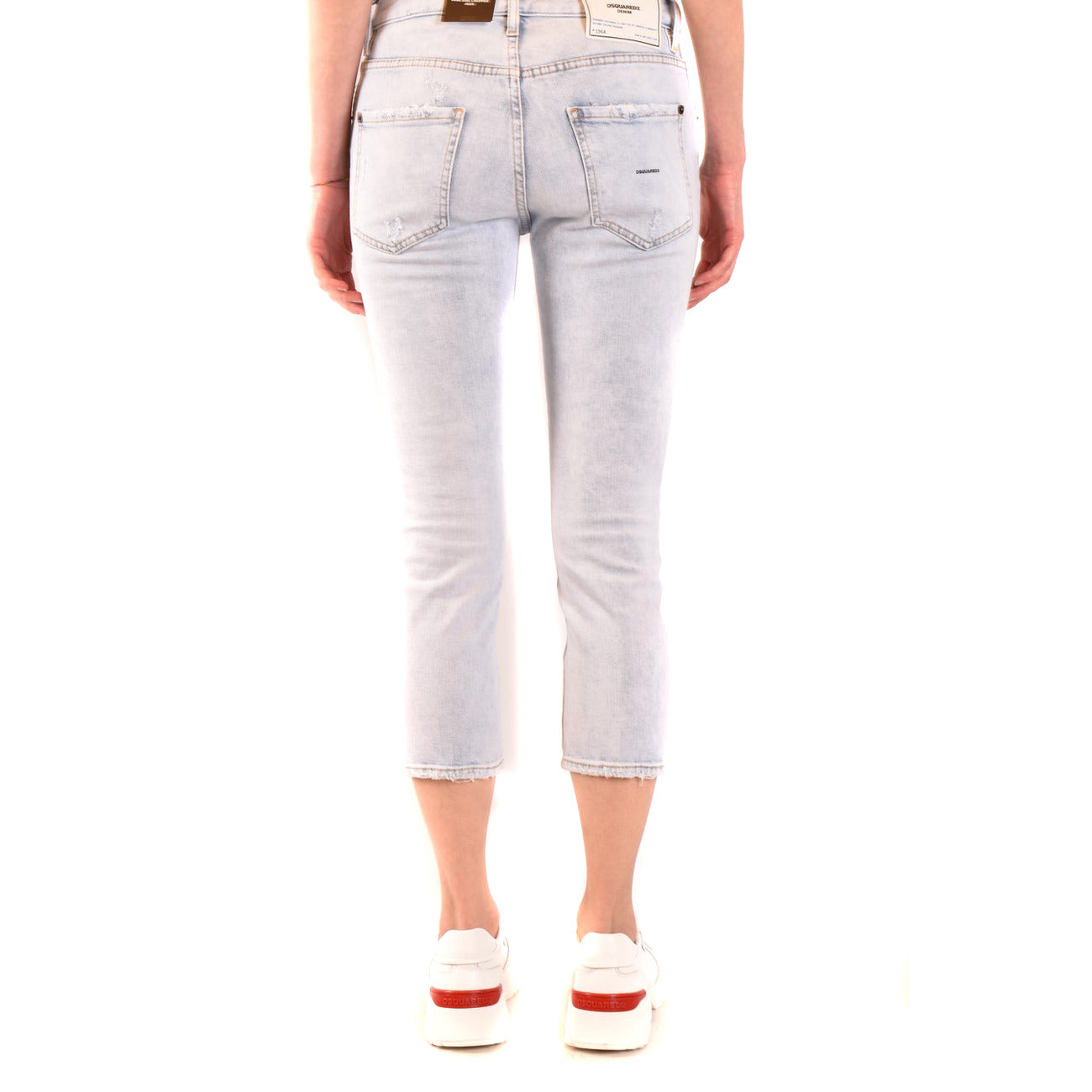 488579 Dsquared2 Jeans Azzurri Strappati Donna Primavera/Estate